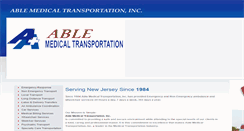 Desktop Screenshot of ablemedicaltransportation.com